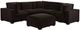 Coaster® Lakeview 5-Piece Dark Chocolate Modular Sectional-1