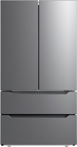 Crosley® 36 in. 22.5 Cu. Ft. Stainless Steel Counter Depth French Door Refrigerator