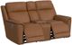 Elements International Mustang Aline Butternut Power Reclining Loveseat with Power Headrest and Lumbar-1