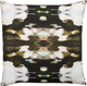 Laura Park Designs Zanzibar Black/White 22" x 22" Throw Pillow-0