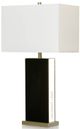 Stylecraft Kimono Black/White Table Lamp-1