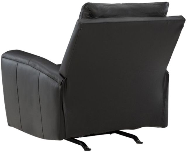 Signature Design by Ashley® Glossmore Black Manual Rocker Recliner-3