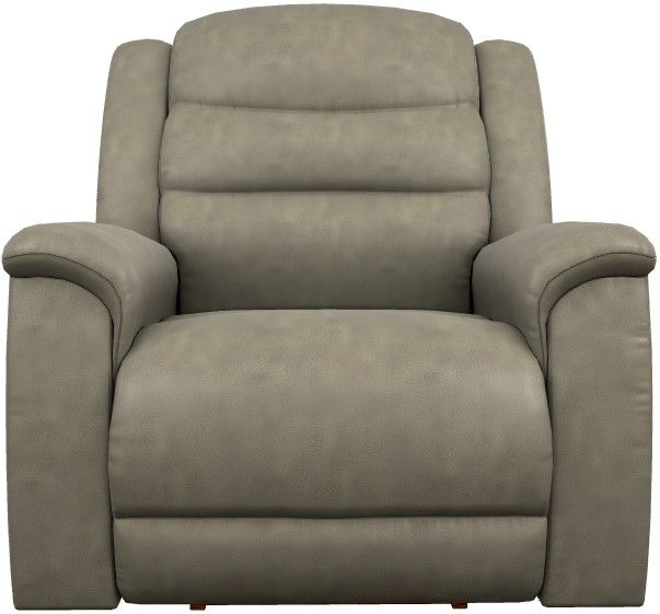La-Z-Boy® Redwood Charcoal Power Rocking Recliner with Headrest and Lumbar-1
