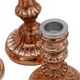 A & B Home Luminary Treasures Antique Copper Candle Holder-3