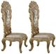 ACME Furniture Cabriole 2-Piece Gold Side Chair Set-0
