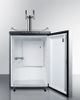 Summit® 5.6 Cu. Ft. Stainless Steel Beer Cooler/Kegerator-2