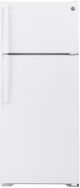 GE® 28" 17.5 Cu. Ft. White Freestanding Top Freezer Refrigerator-0