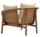 YHD Brisa Brown/Cream Accent Chair-4