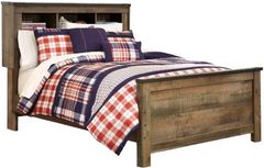 Signature Design by Ashley® Trinell Brown Full Bookcase Panel Bed