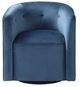 Uttermost® Mallorie Blue Swivel Chair-3