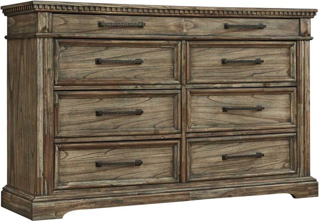 Signature Design by Ashley® Markenburg 2-Piece Brown Queen Panel Bed Set-2