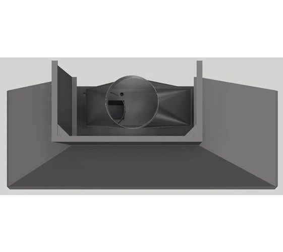 Vent-A-Hood® 66" Gunsmoke Wall Hood-2