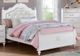 Furniture of America® Belva 4-Piece White Full Panel Bed Set-1
