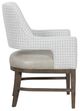 Fairfield® Customizable Josie Grande Dining Arm Chair with Mica Legs-2