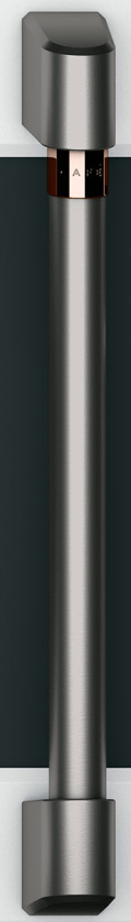 Café™ Brushed Black Over the Range Knob and Handle Kit-0
