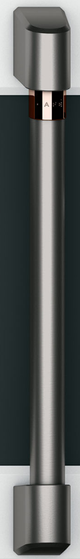 Café™ Brushed Black Over the Range Knob and Handle Kit-0
