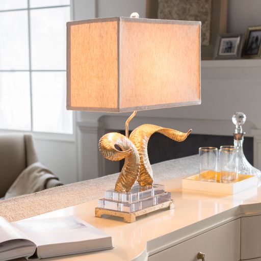 Surya Warwick Gold Table Lamp-4