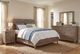Jofran Inc. Maxton 4-Piece Wash Brown Queen Panel Bedroom Set-1