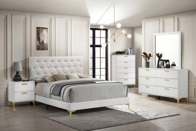 Coaster® Kendall White Dresser Mirror-2