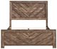 Homelegance® Corbin Rustic Brown Full Panel Bed-5