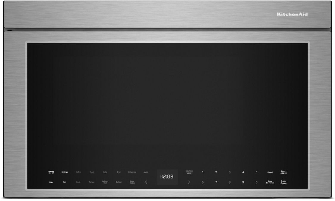 KitchenAid® PrintShield Stainless Over The Range Microwave Oven