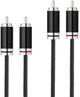 Pro-Ject 1.23m/4ft Connect It Line RS RCA / RCA (No Ground Wire - Pure Silver)-0