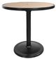 CabanaCoast® Customizable Kensington Wooden 42" Outdoor Round Pedestal Bar Table-0
