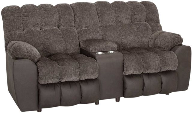 Franklin™ Westwood Atlantic Mink Manual Reclining Console Loveseat-0