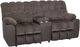 Franklin™ Westwood Atlantic Mink Manual Reclining Console Loveseat-0