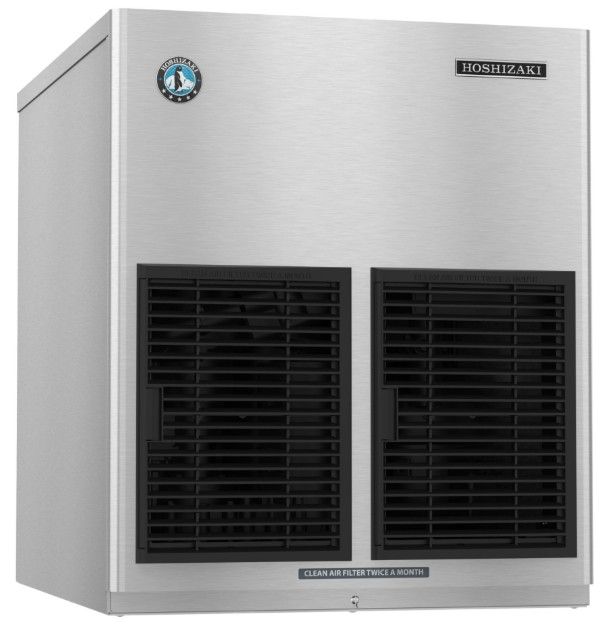 Hoshizaki Cubelet 22" 864 lb. Stainless Steel Remote-Cooled Icemaker-0