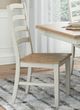 Signature Design by Ashley® Westlinport Antique Natural/White Side Chair-1