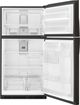 Whirlpool® 33" 21.3 Cu. Ft. Black Stainless Top Freezer Refrigerator-1