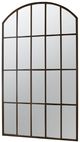 A & B Home Bordeaux Black Outdoor Garden Mirror-1