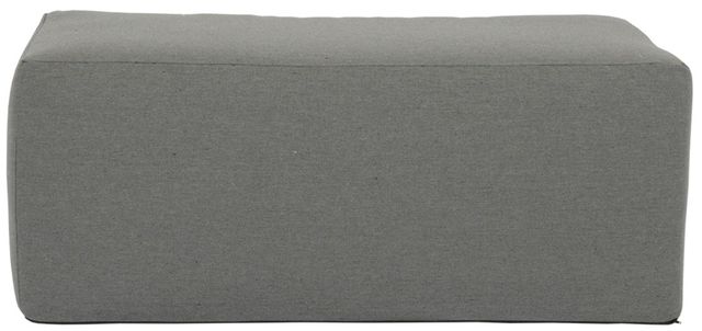 Sunset West Bazaar Heritage Granite Sunbrella 48'' Rectangular Outdoor Ottoman-1