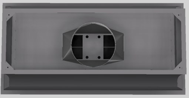 Vent-A-Hood® Designer Series 60" Gunsmoke Island Range Hood-4