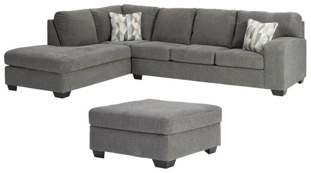 Benchcraft® Dalhart 2-Piece Charcoal Living Room Set-0