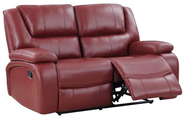 Coaster® Camila 3-Piece Red Manual Reclining Living Room Set-2