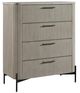 Bernards Stiltz Taupe Youth Chest-0