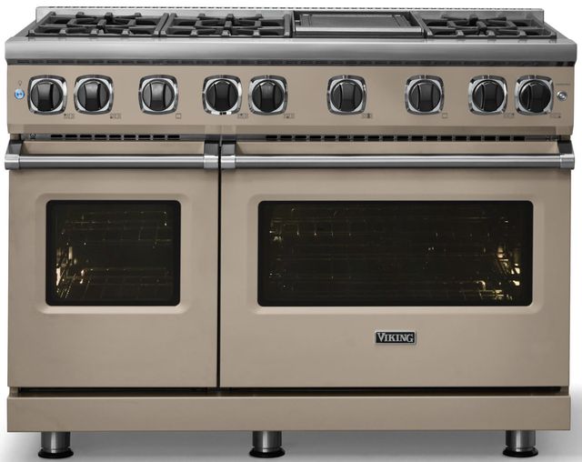 Viking® 7 Series 48" Nantucket Pro Style Gas Range with Griddle-2