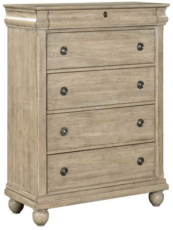 Liberty Furniture Rustic Traditions Saddle Tan Chest-0