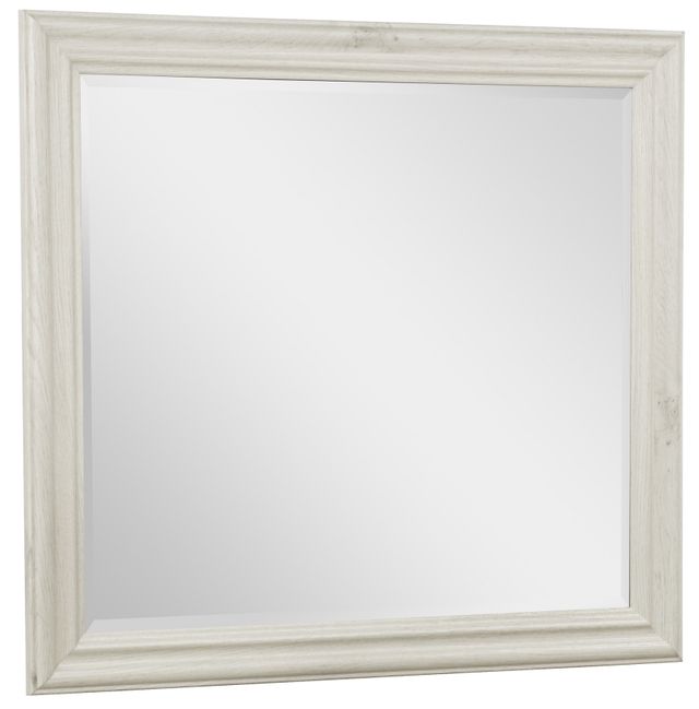 Crown Mark Claribelle White Dresser Mirror-0