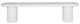 Moe's Home Collection Eris White Concrete Outdoor Bench-1