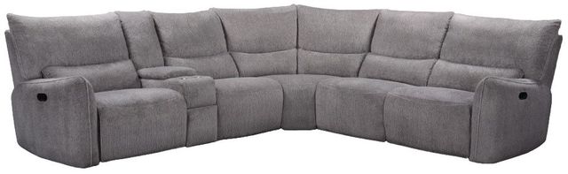 New Classic® Home Furnishings Remsen 3-Piece Latte Curved Manual Reclining Sectional-0