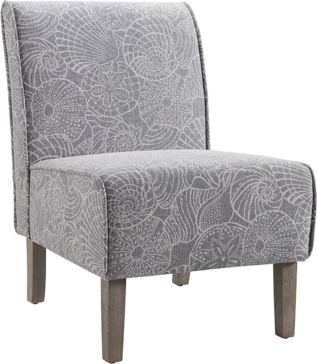 Linon Lily Stone Slipper Chair -0