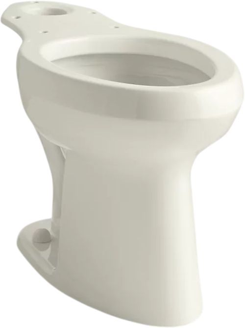 KOHLER® Highline® Biscuit Elongated Chair-Height Toilet Bowl-0