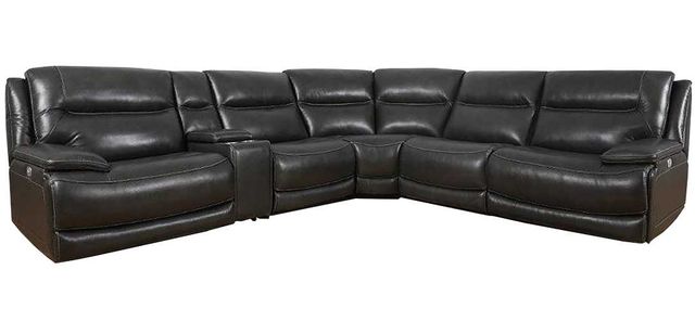 Parker House® Colossus Napoli Gray 96" Power Reclining Sofa-2