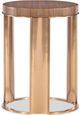 Hooker® Furniture Eleana Light Caramel Accent Table with Sunlit Bronze Base-0
