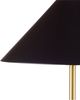 Bassett Mirror Norfolk Black/Gold Floor Lamp-2