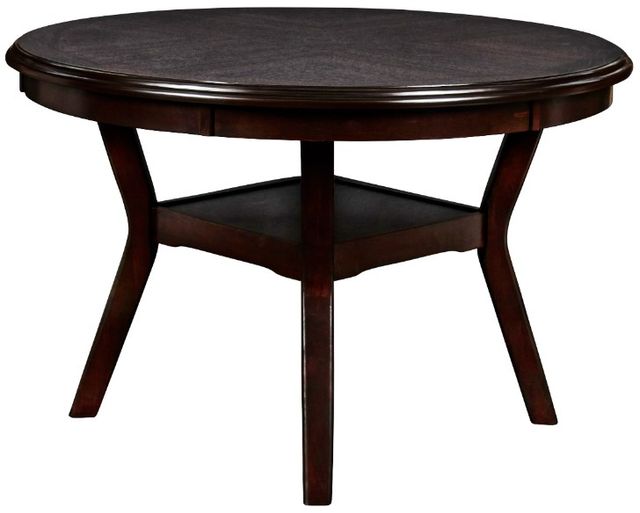 New Classic® Home Furnishings Gia 5-Piece Ebony Round Dining Set-2