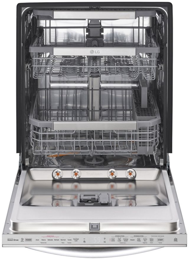 LG 24" PrintProof™ Stainless Steel Built In Dishwasher-8